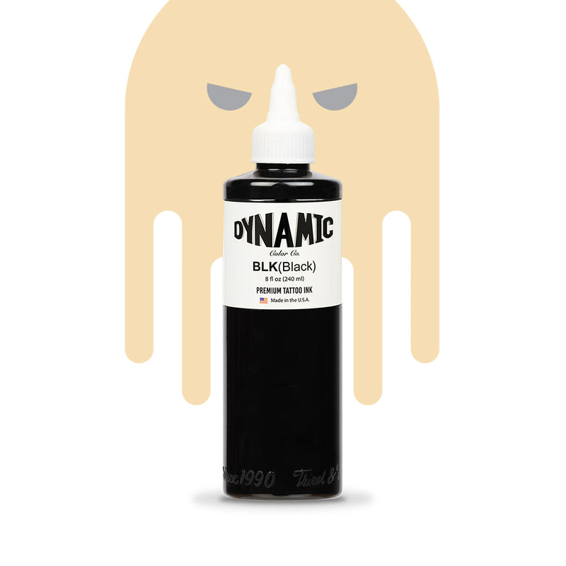 Dynamic Black Ink — Premium Tattoo Ink 240ml